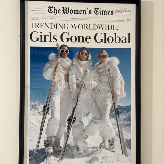 Wall decor - The womens times art