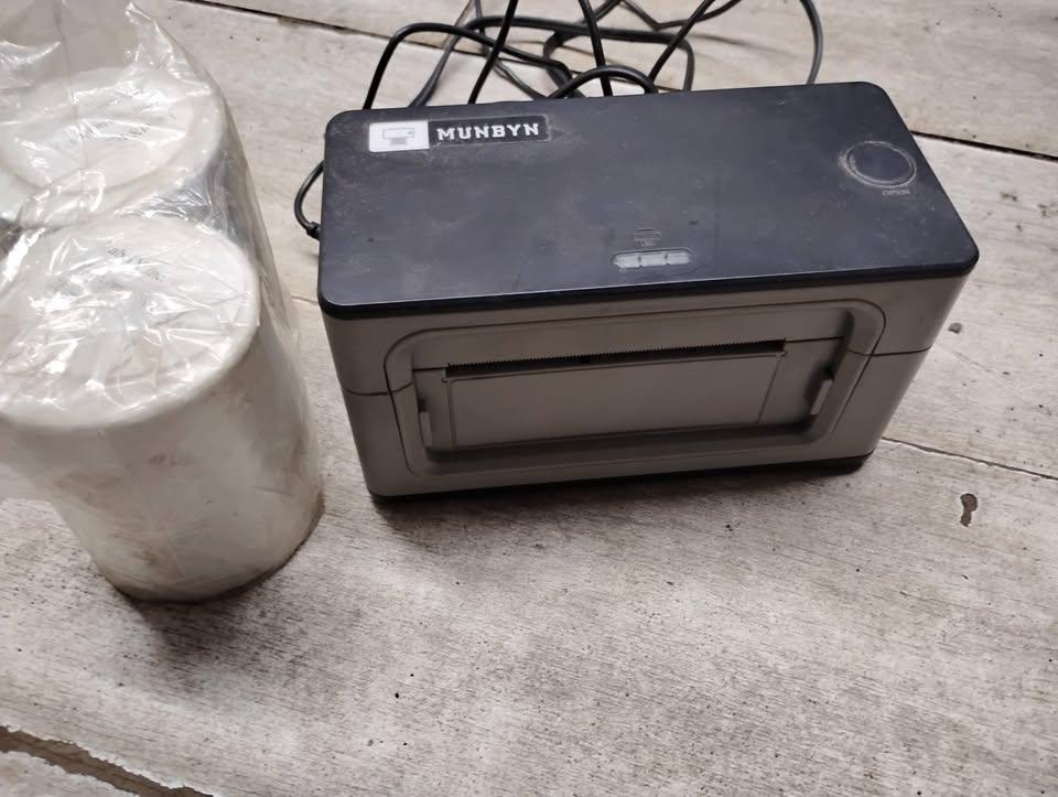 Thermal Label Printer + labels