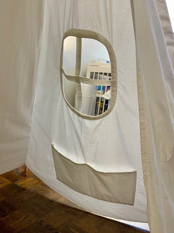 Kids Teepee Canvas Foldable Tent - photo 5