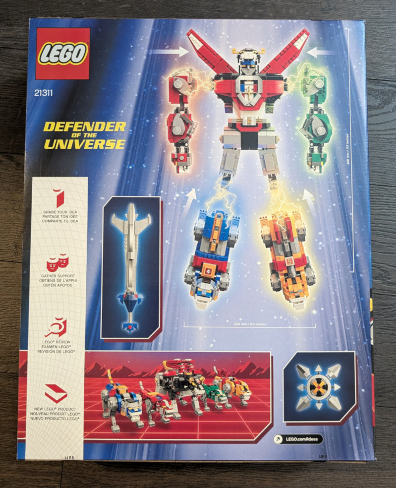 [New, sealed] Lego 21311 Voltron - photo 3