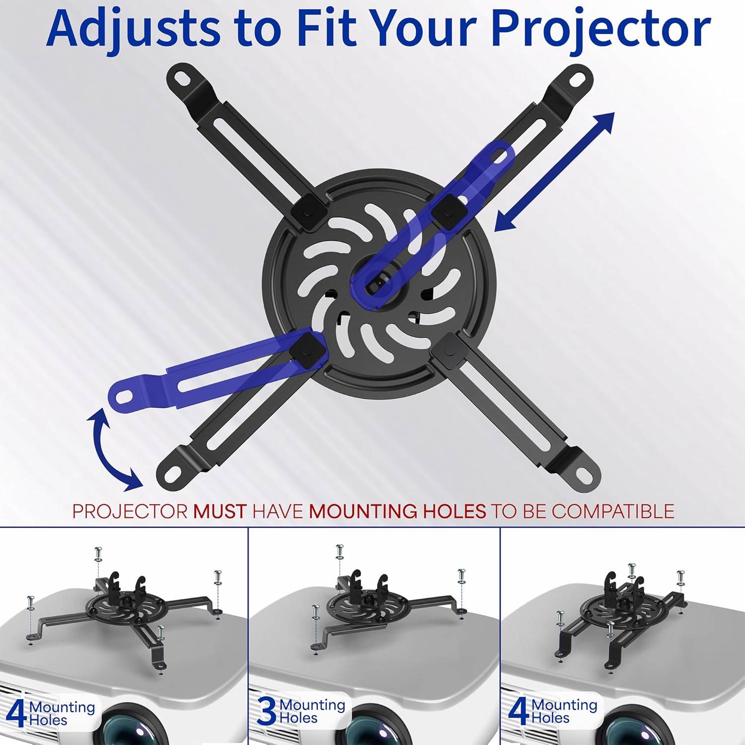 New VIVO Extending Ceiling Projector Mount - photo 5