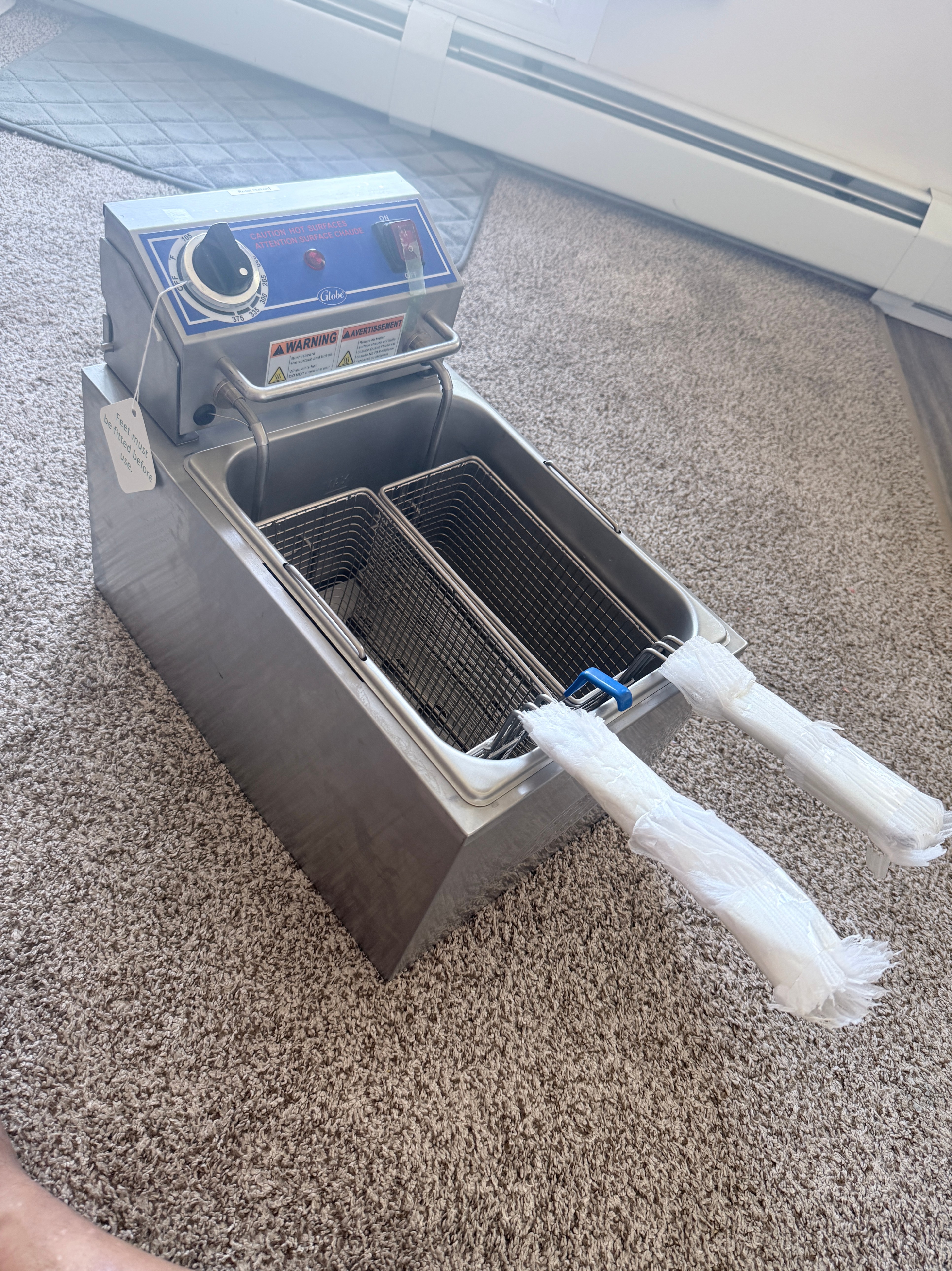 Electric Countertop Fryer