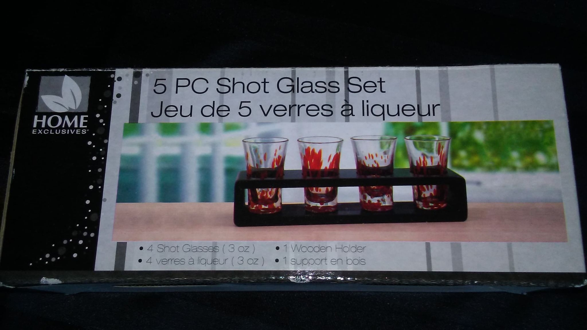 5 Piece Shot Glass Set (New)