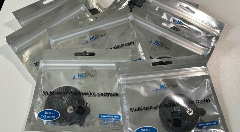 Brand New HiDow TENS Unit Replacement Pads (Size L, 2"x2") - photo 5