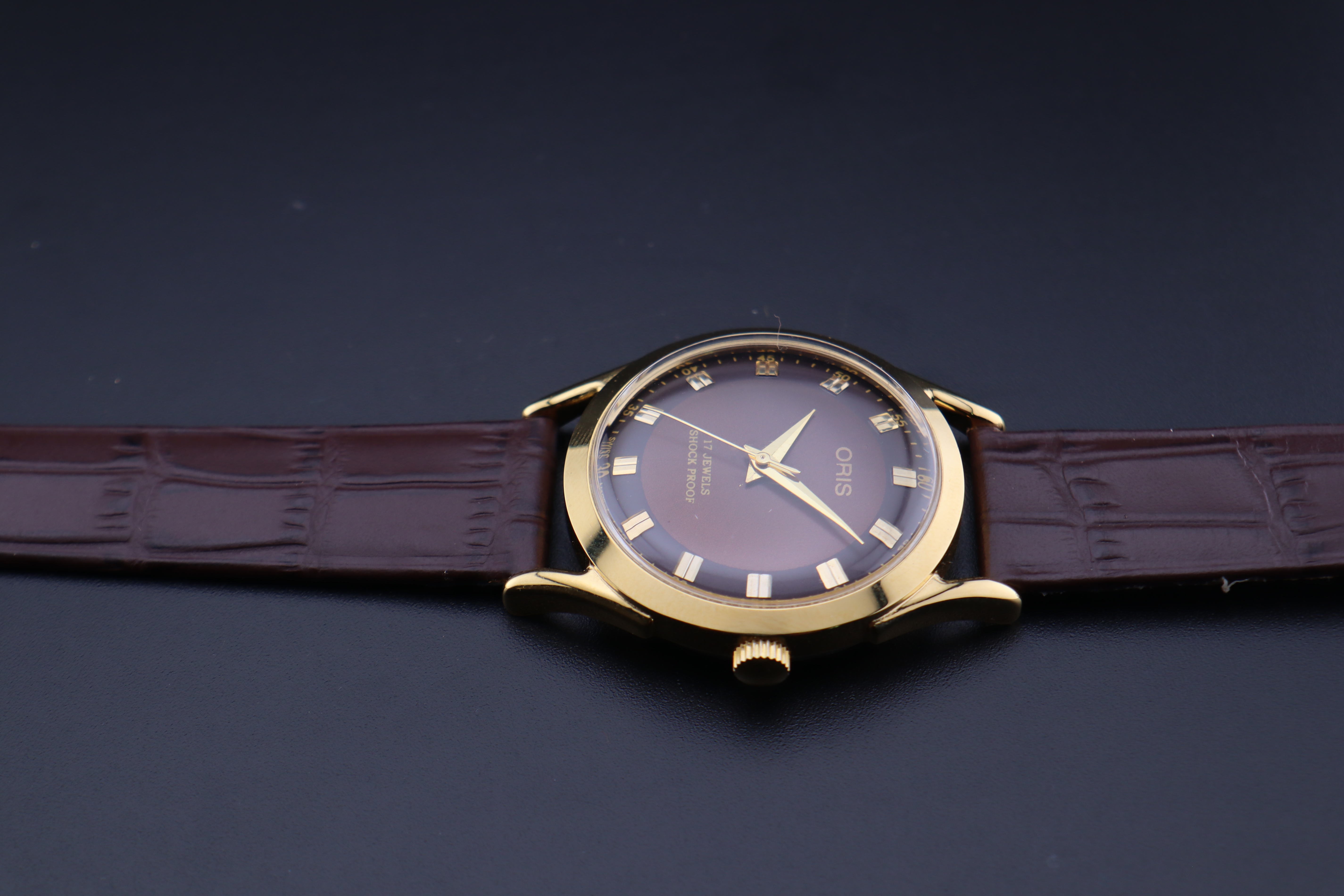 Vintage Oris Swiss ST-96 Hand Wind Mechanical Men's Watch - photo 4