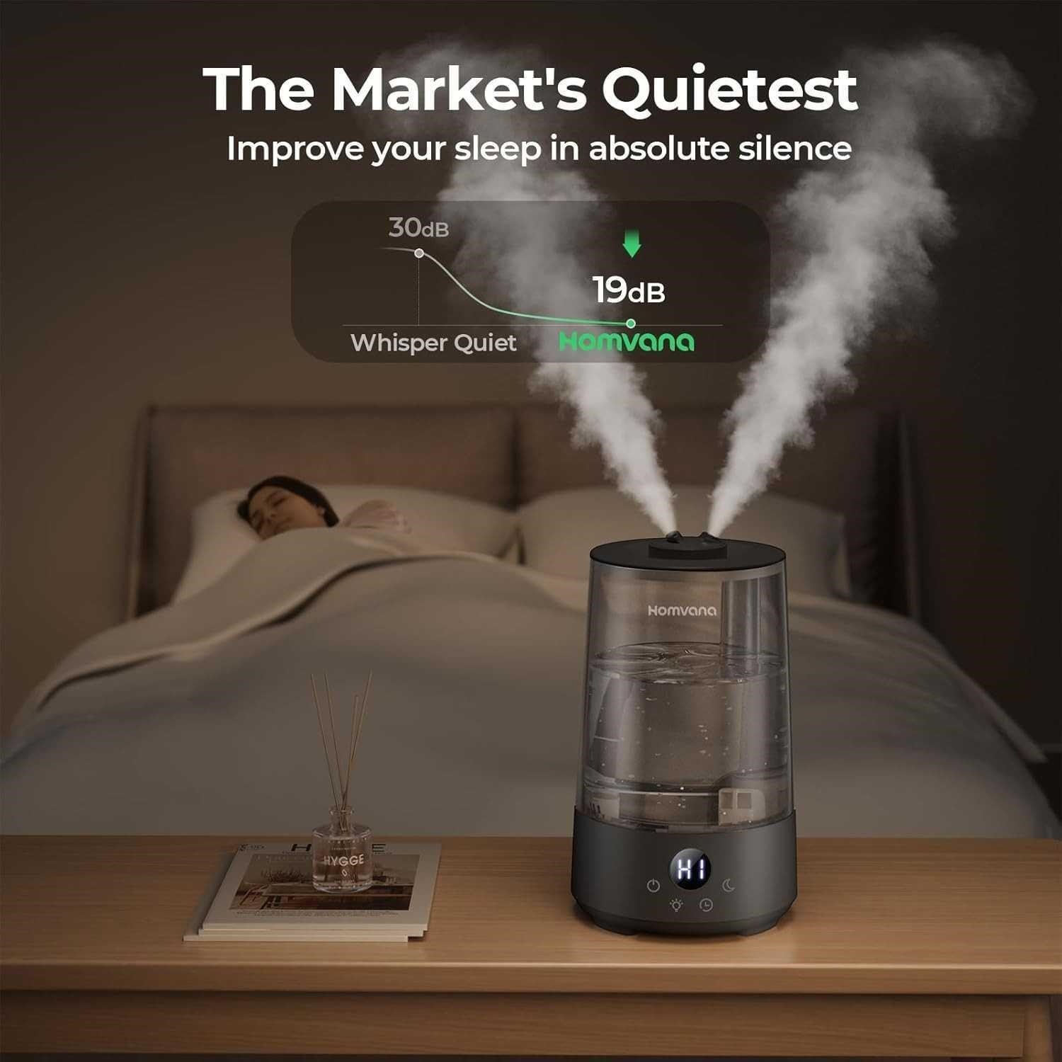 Homvana Humidifiers for Bedroom Home - photo 2