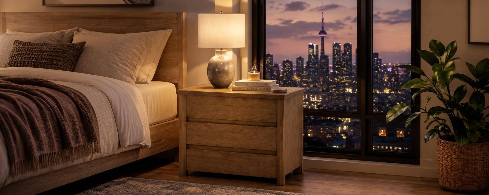 Modern Nightstand – Clean Minimalist Design