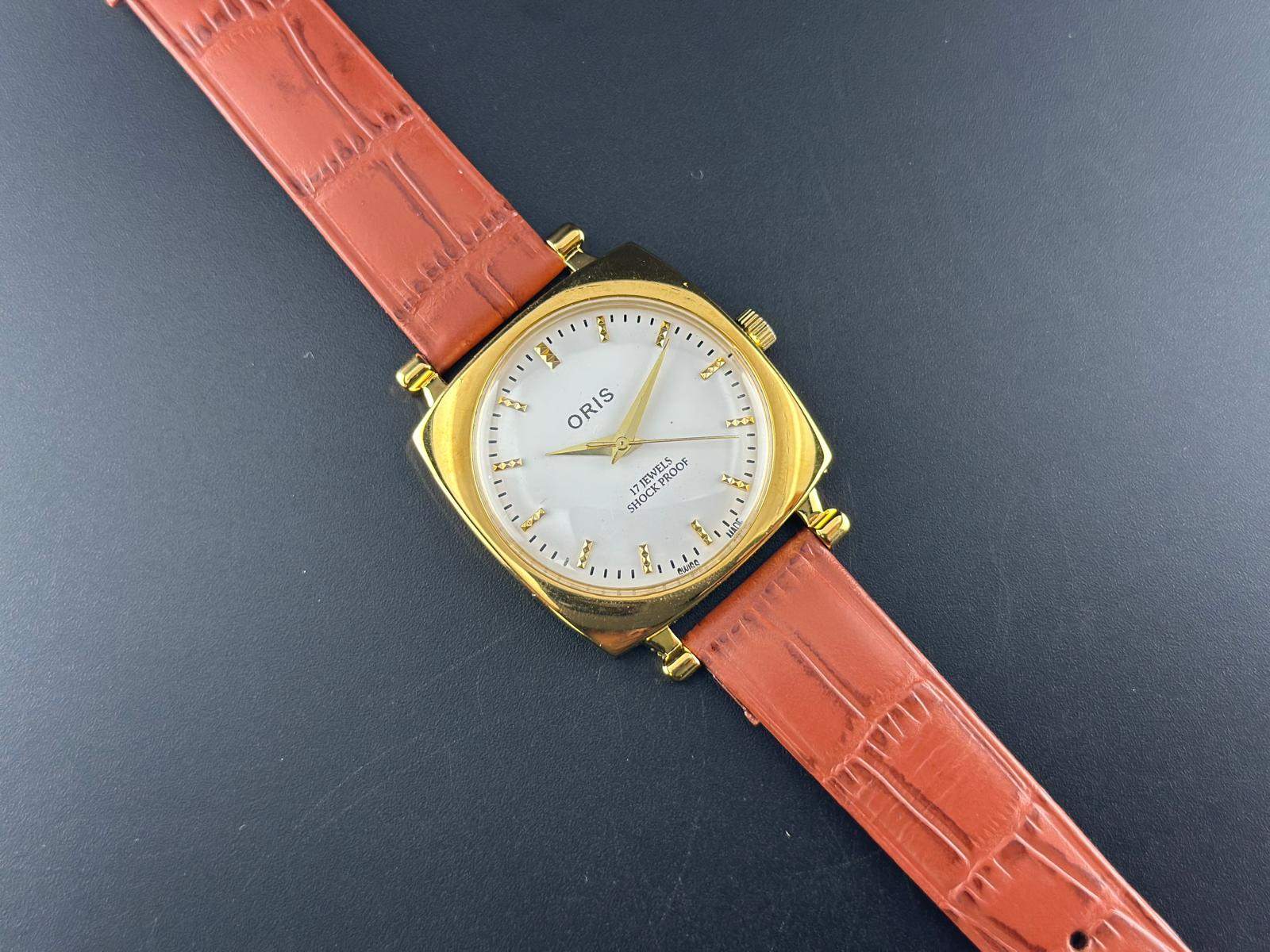 Vintage Oris Swiss ST-96 Hand Wind Mechanical Men's Watch - photo 4