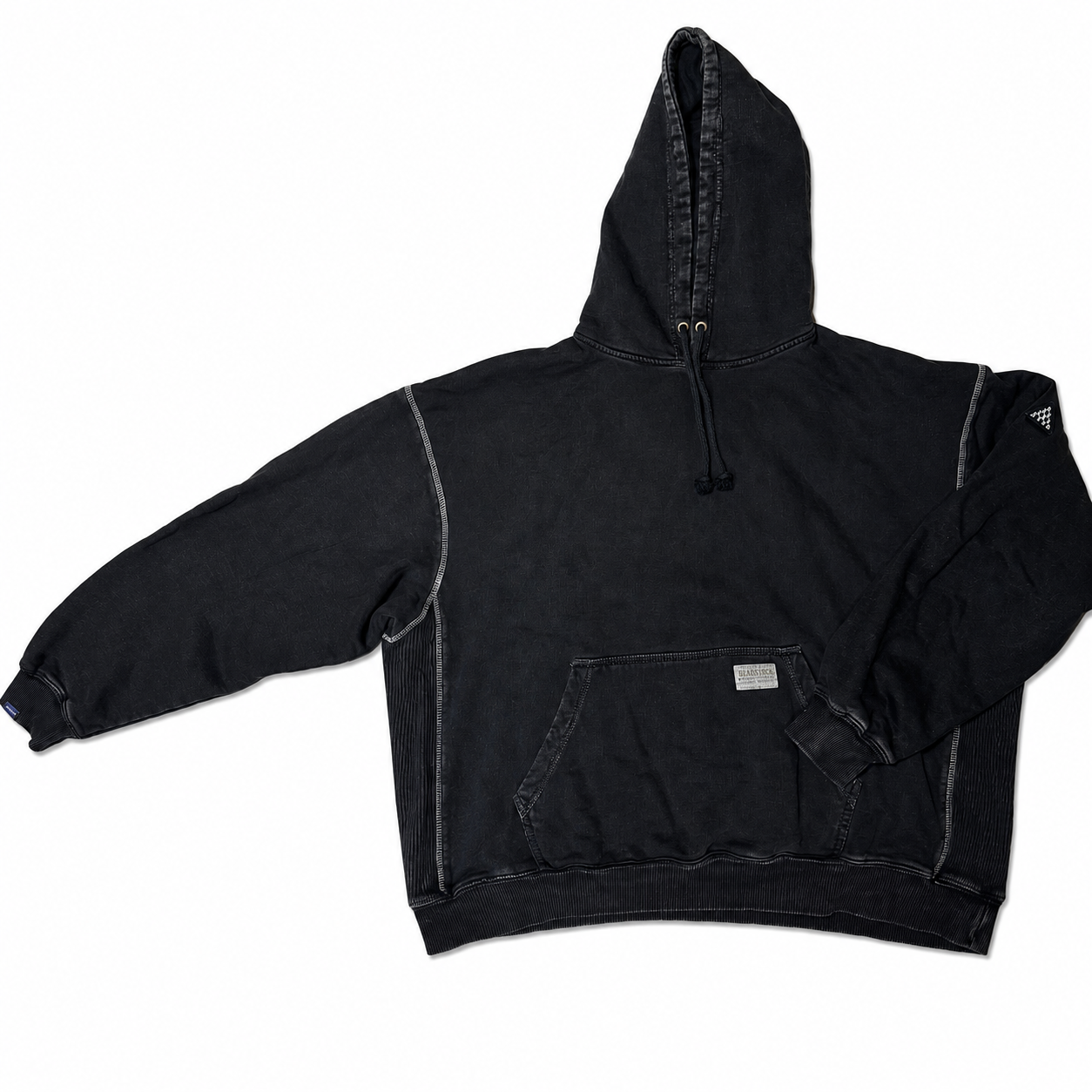Black Tides Hoodie (Garment Dye) - photo 2