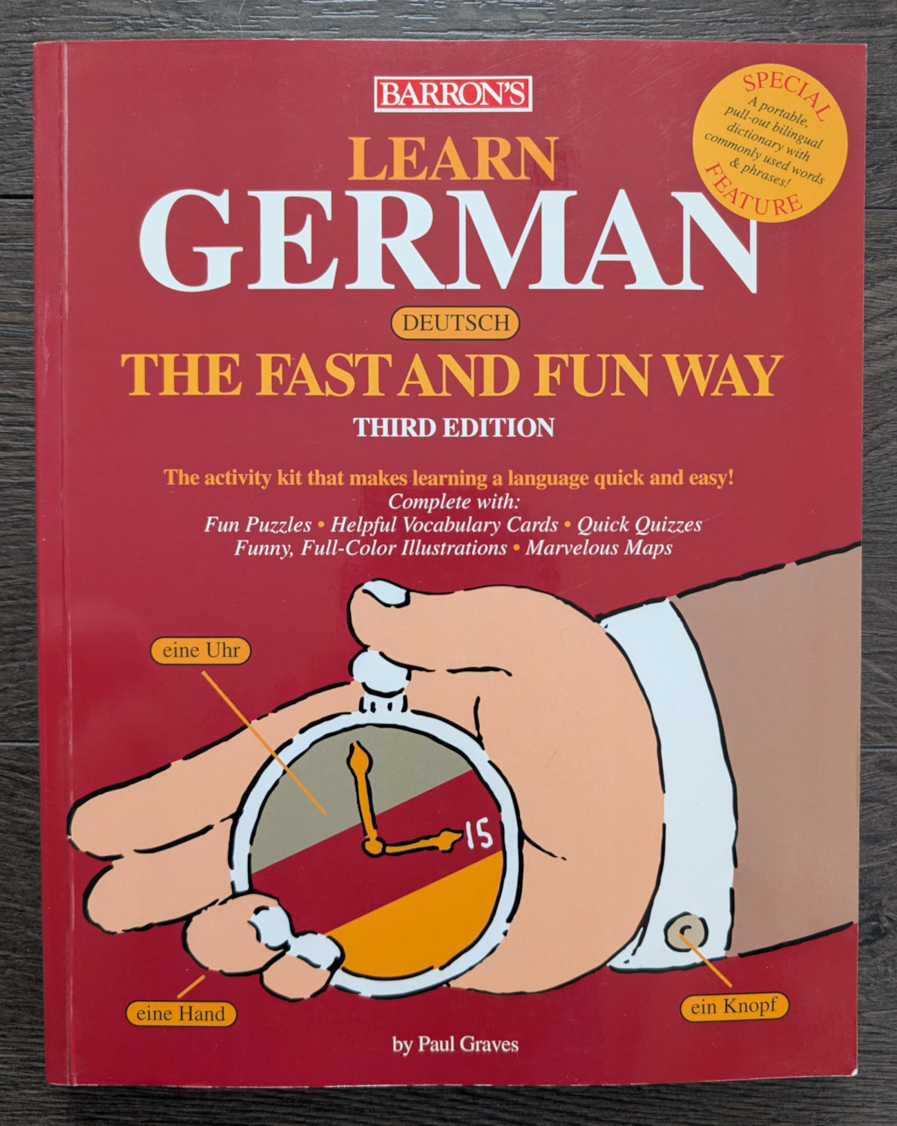 Learn German, the fast & fun way, 3rd edition