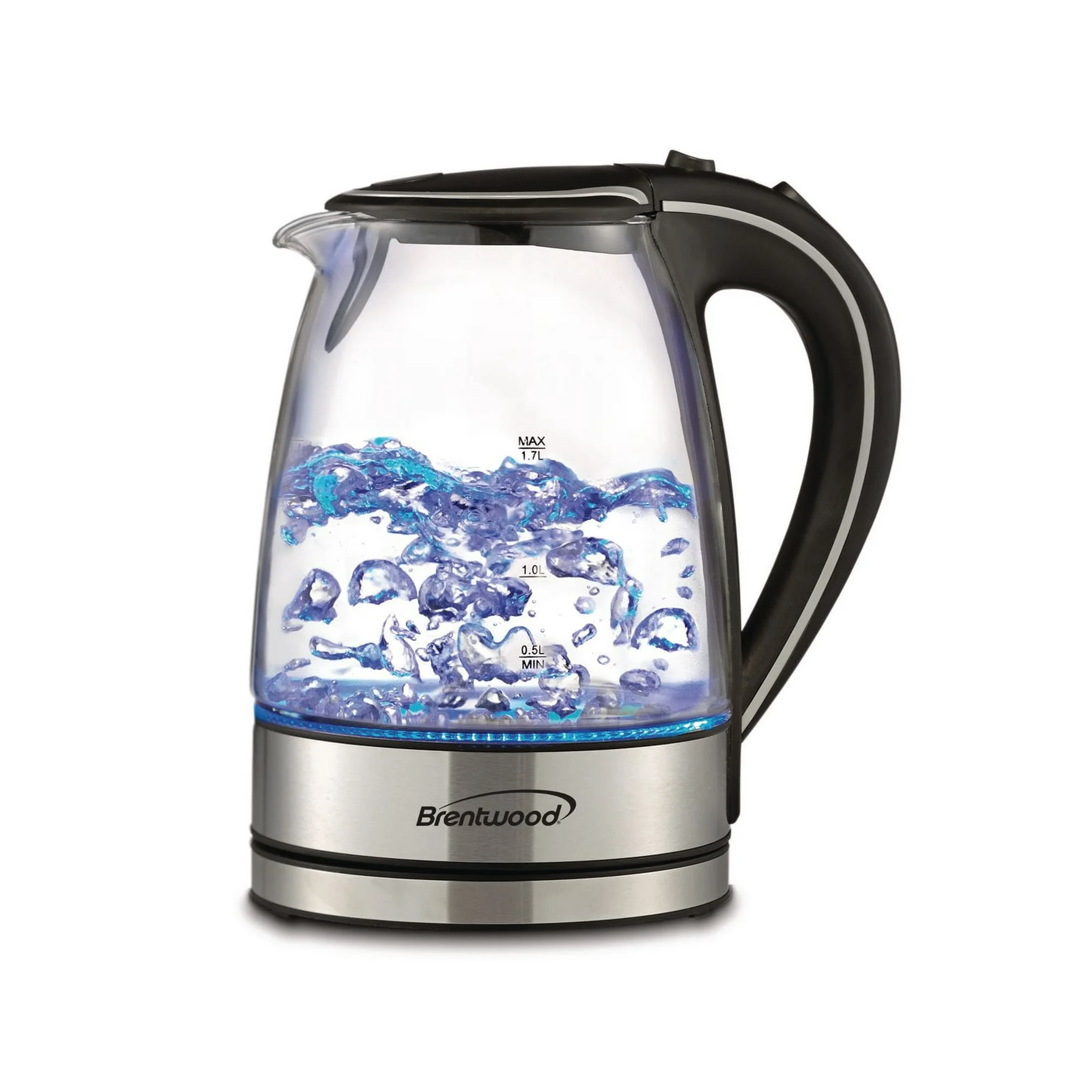 Brentwood 1.7L Cordless Glass Electric Kettle