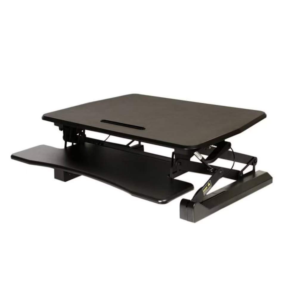 Seville Classics Airlift Height Adjustable Sit Desk