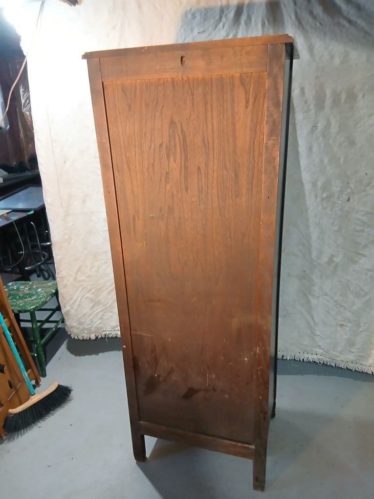 Vintage Solid Wood Wardrobe - photo 4