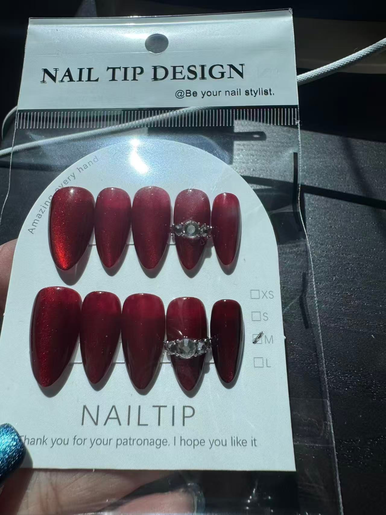 Handmade press on nails - photo 2
