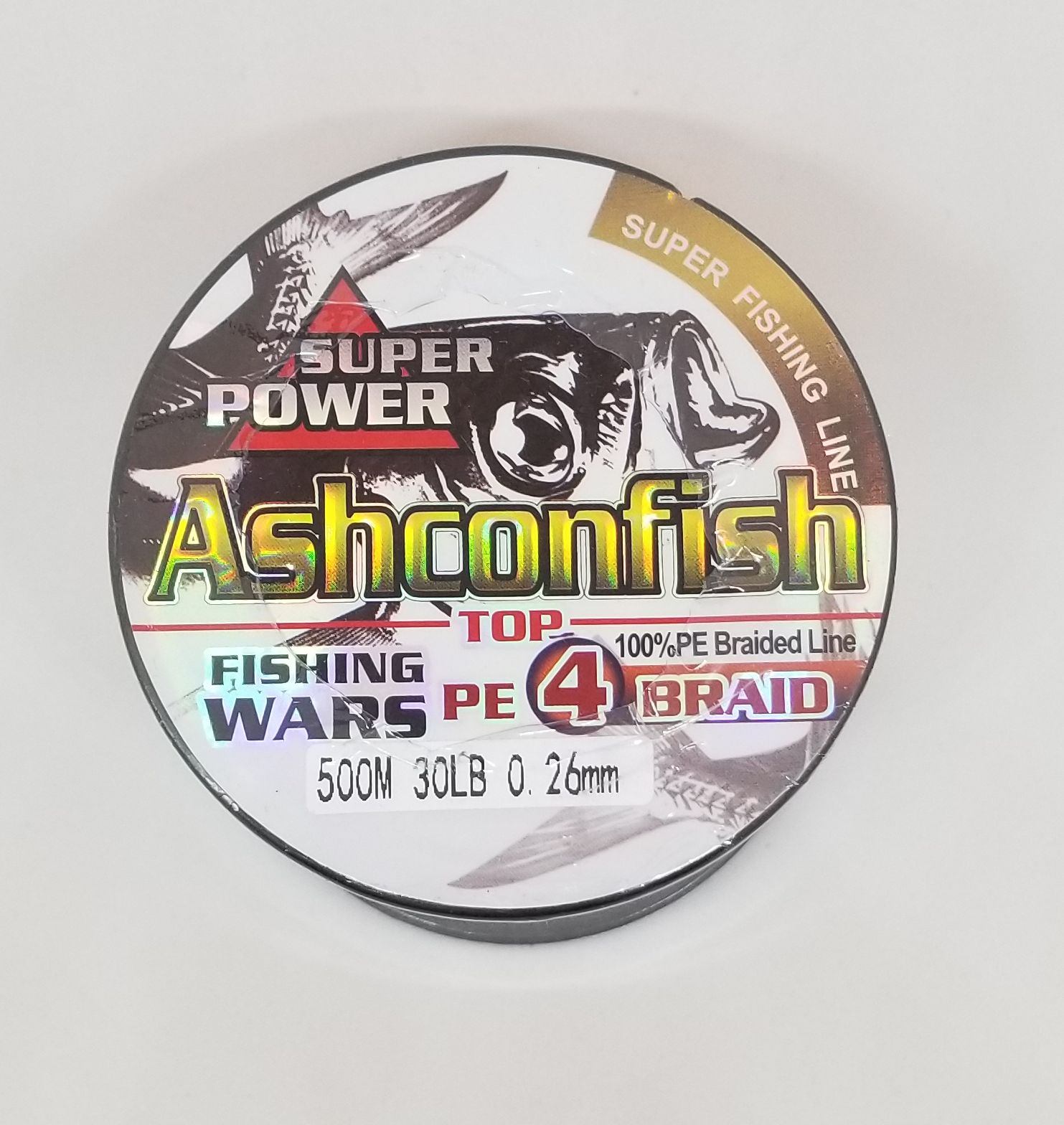 Ashconfish Super Power Fishing Line 500M 30LB 0.26mm