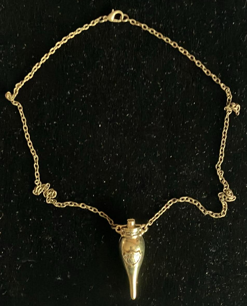Harry Potter Felix Felicis Potion Bottle Necklace (New) - 19"