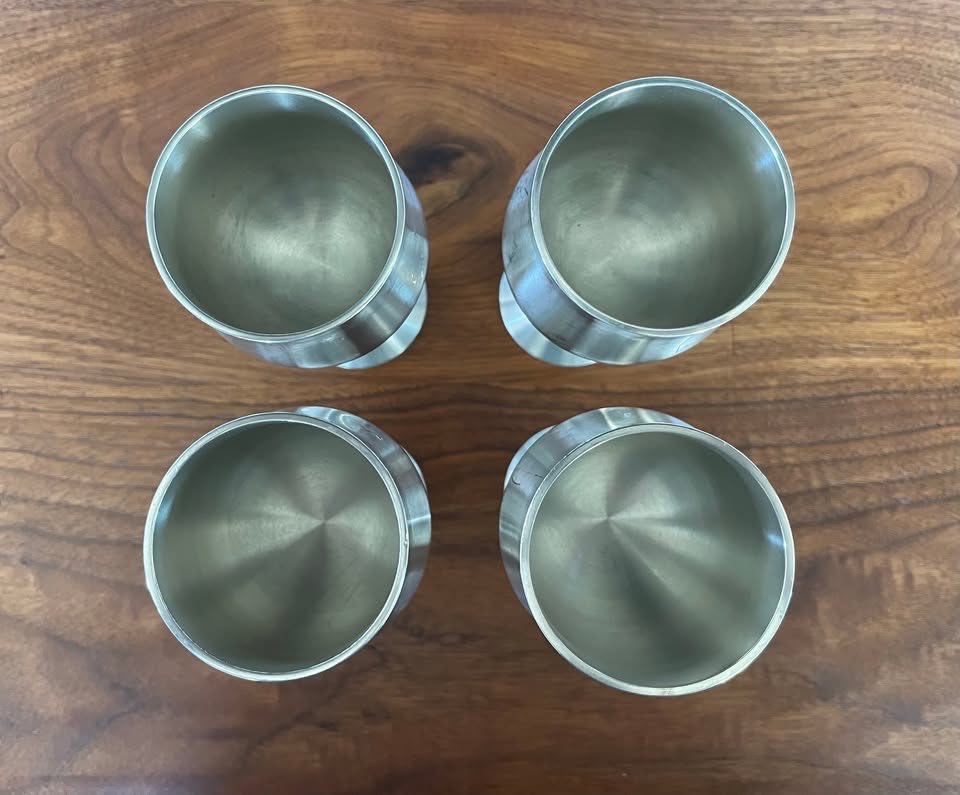 Vintage Pewter Salinger Goblets - photo 2