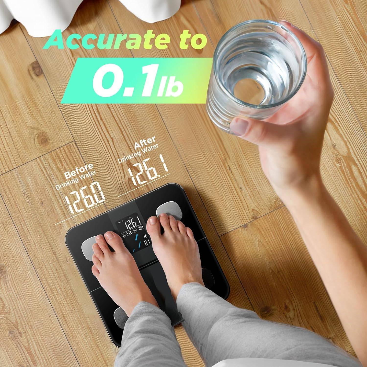 RunStar Smart Scale for Body Weight and Fat Percentage on Sale - photo 5