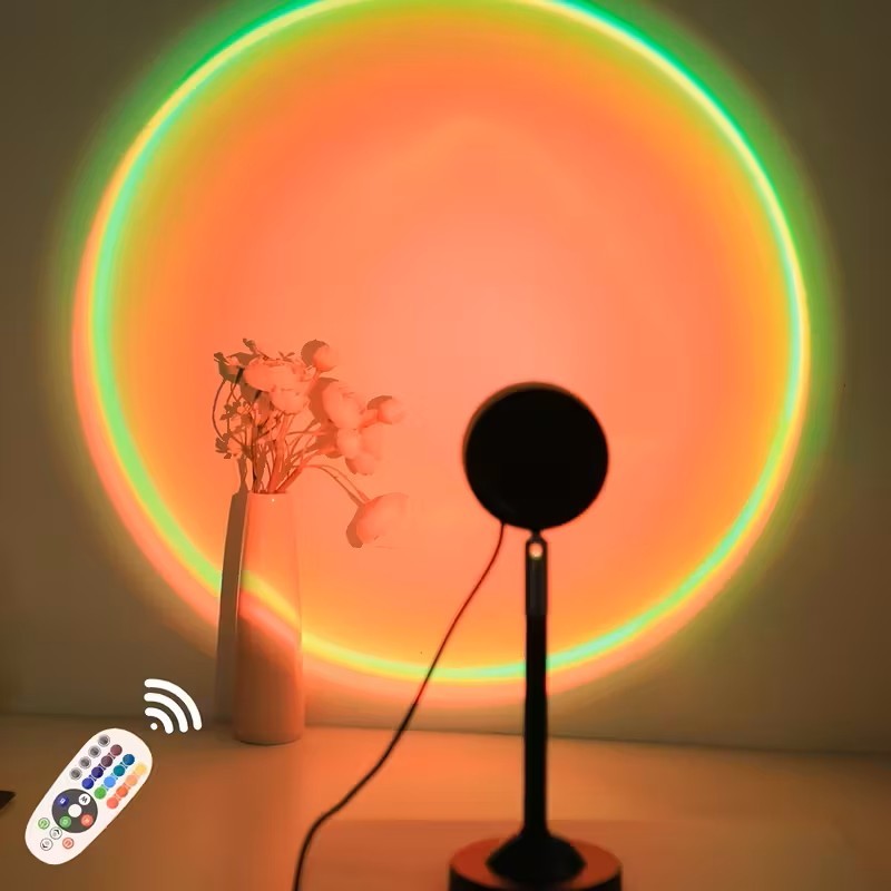 BRAND NEW Sunset Projection Mood Light with RGB16 Color Changing - photo 5