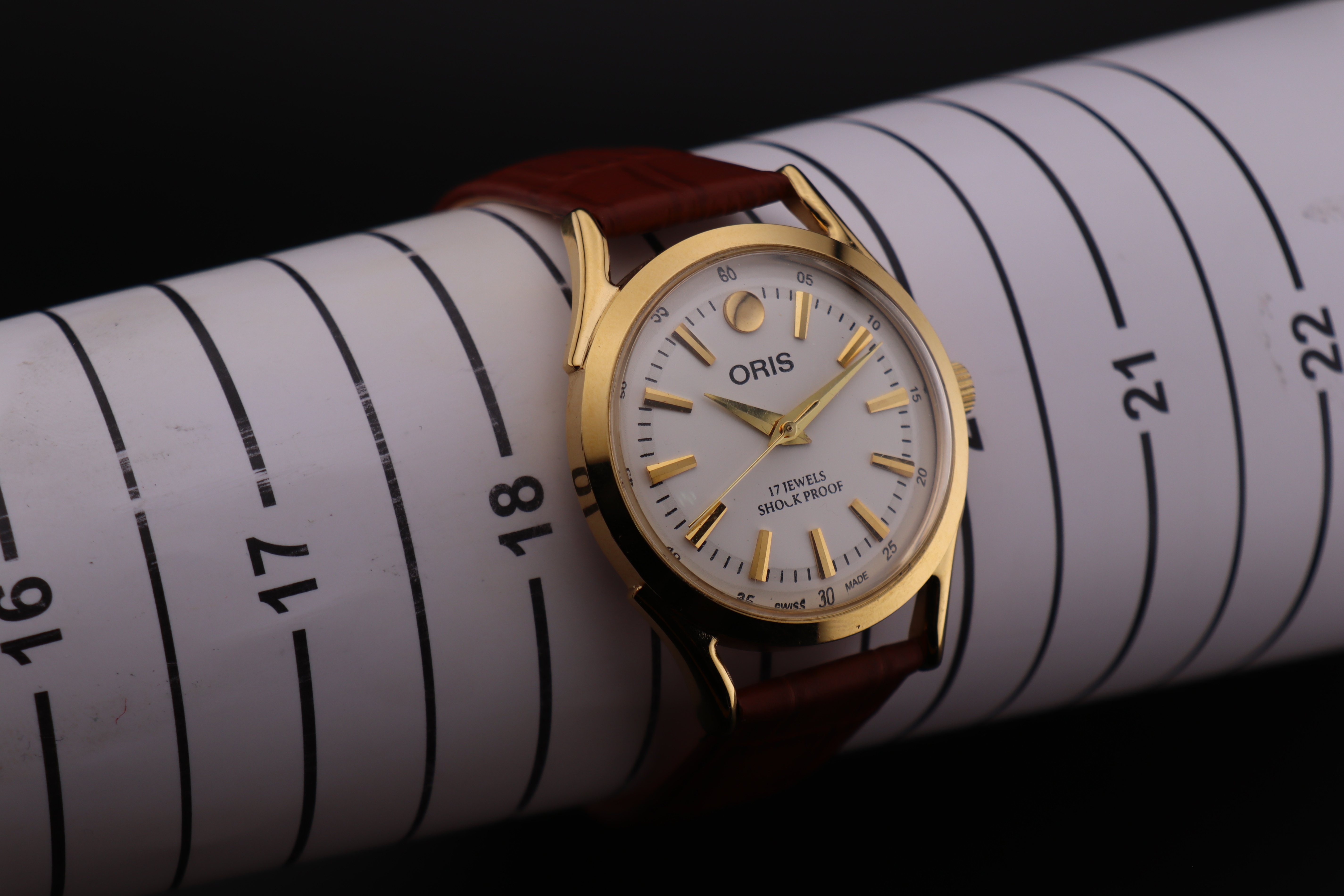 Vintage Oris Swiss ST-96 Hand Wind Mechanical Men's Watch - photo 5