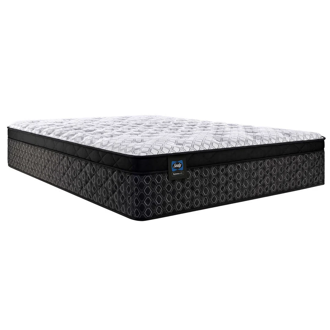 Sealy Posturepedic Hollycourt Queen Eurotop Mattress Set