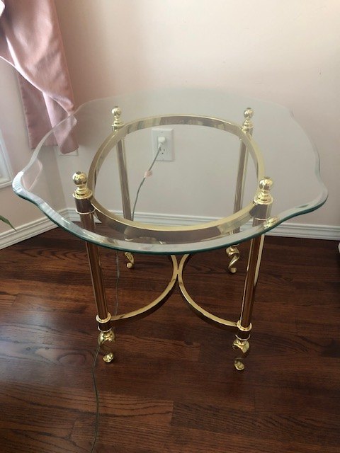 Elegant Glass End and Coffee Tables - photo 2