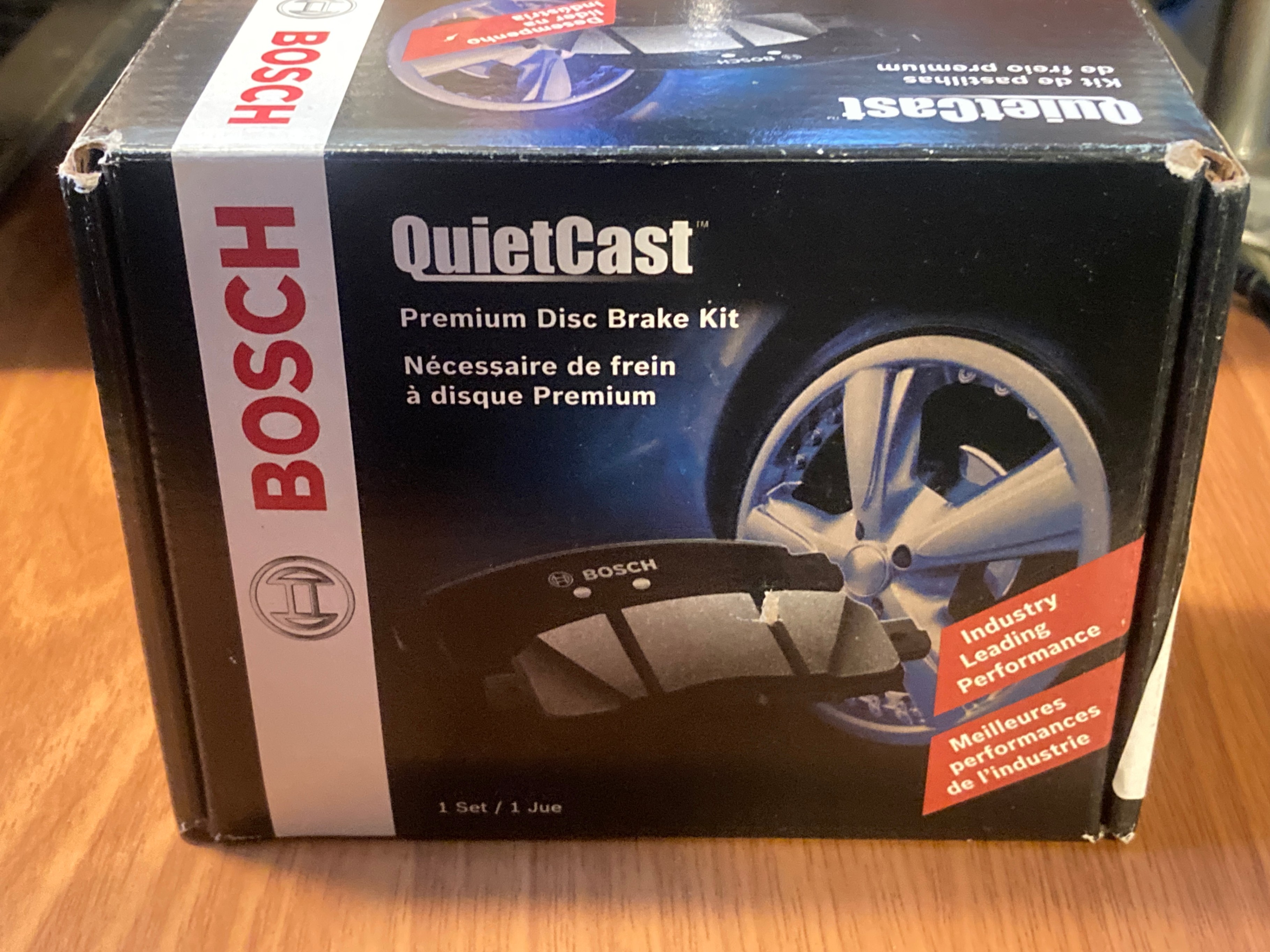 Bosch BC885 QuietCast Rear Brake Pads Camry Lexus Set