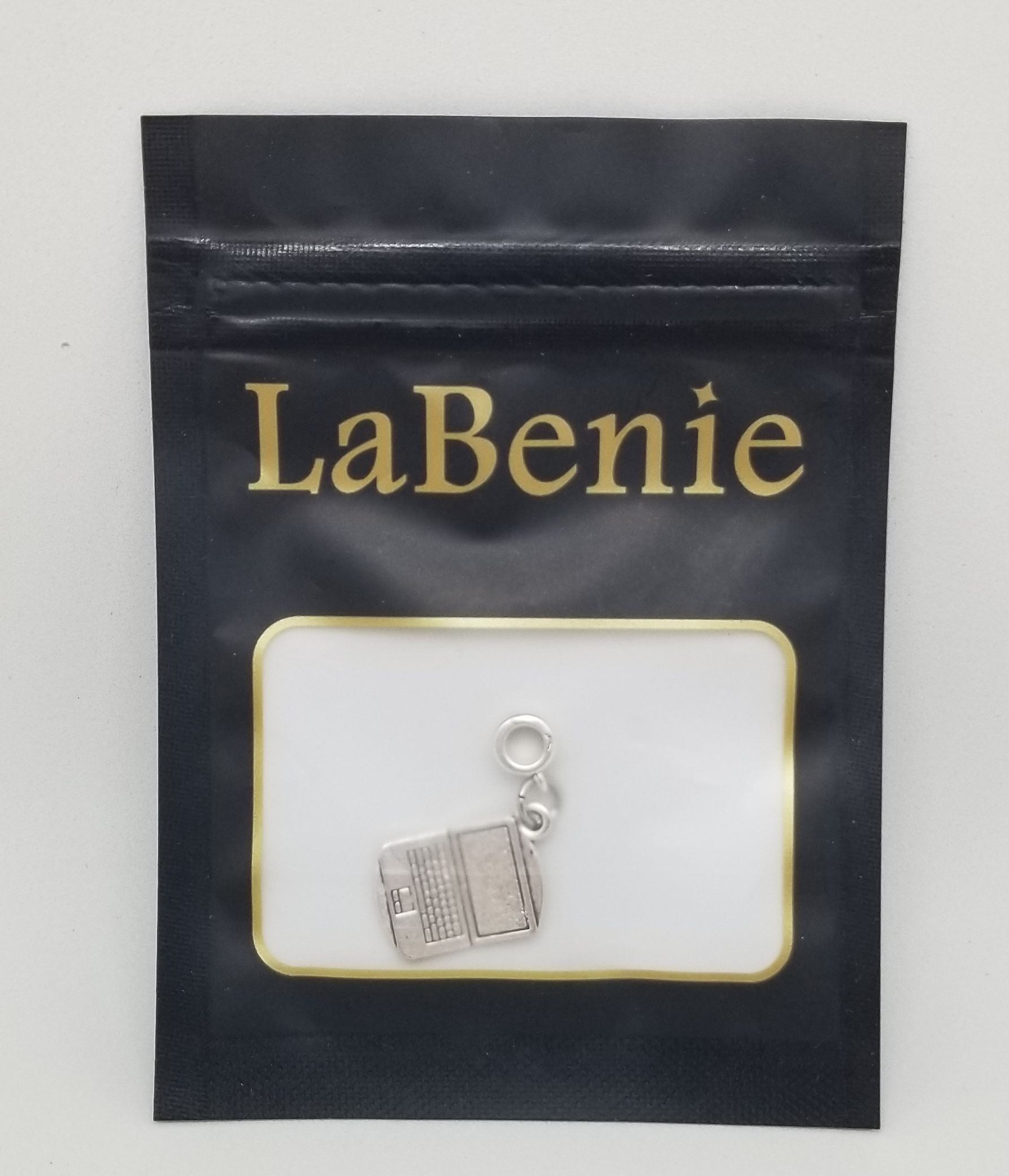 LaBenie Laptop Dangle Keyboard Charm Bead