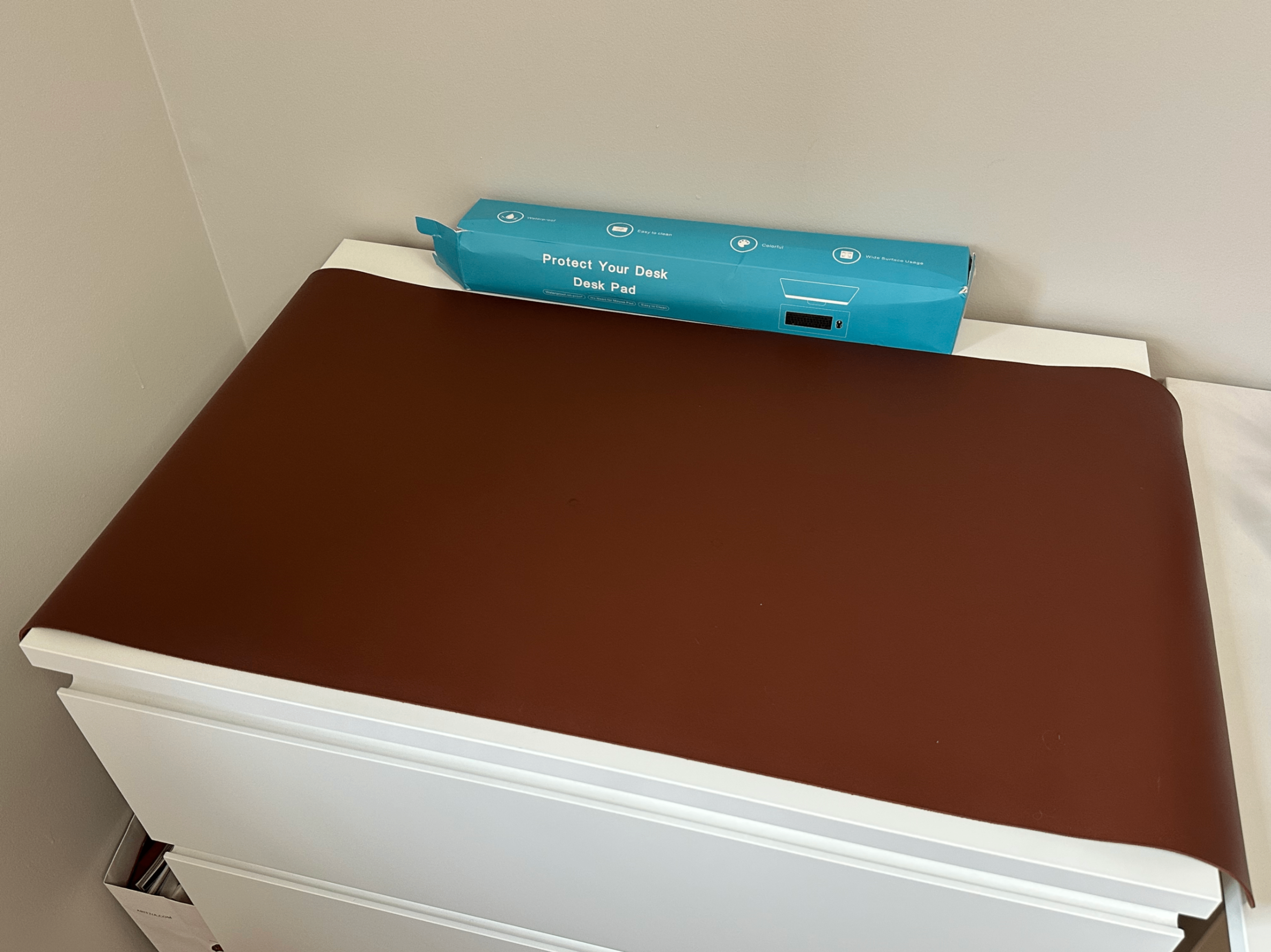 32”x16” leather desk pad