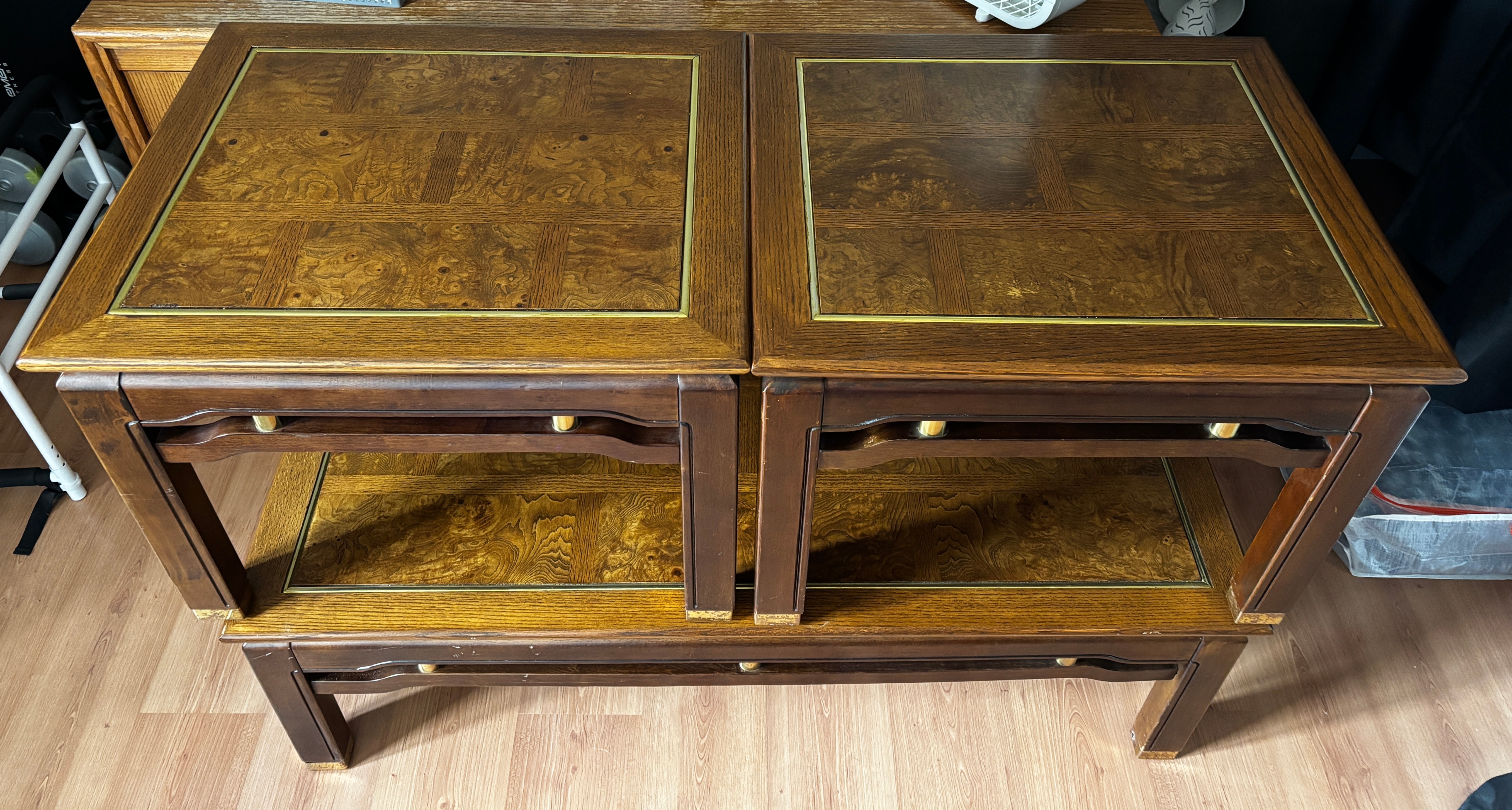 Wood Coffee & End Table Set - photo 4
