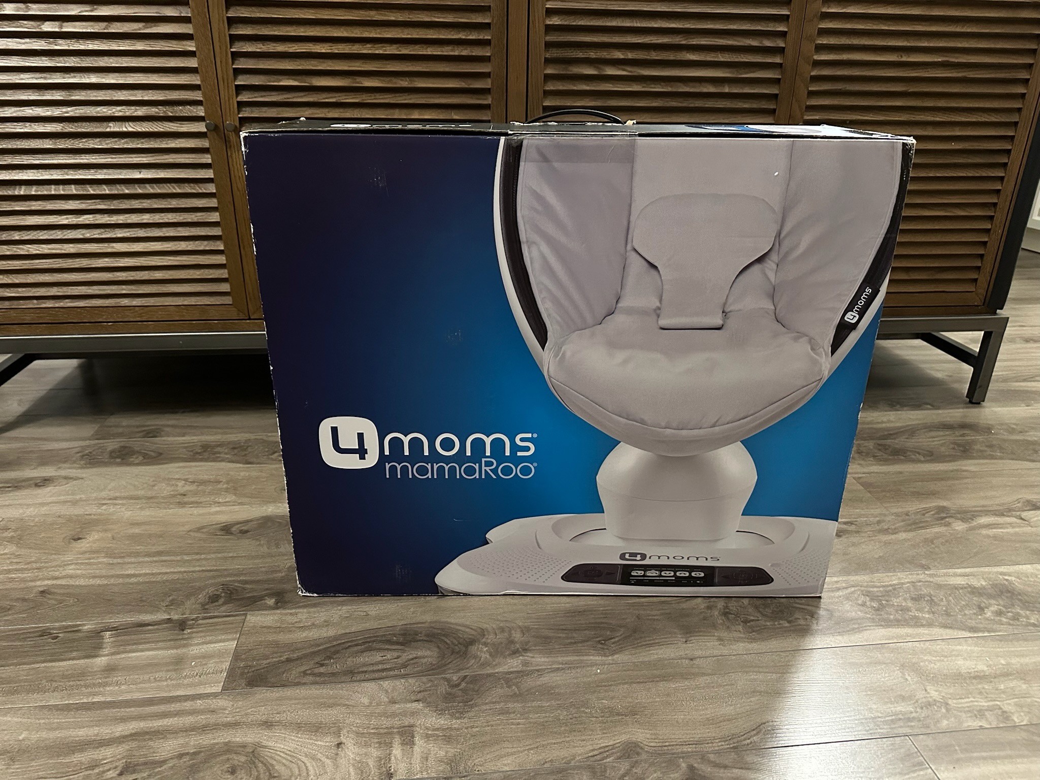 4moms mamaRoo Baby Swing – Silver Plush - photo 5