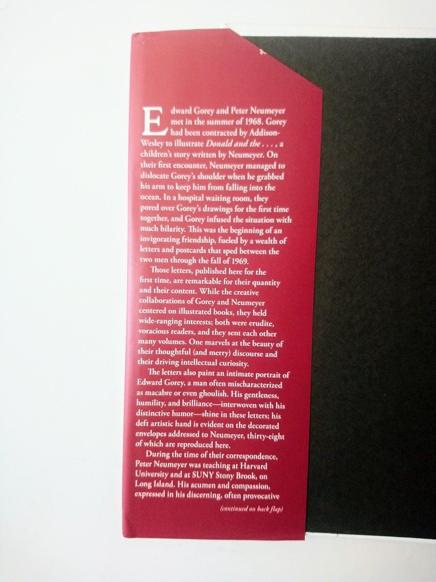 Floating Worlds: The Letters of Edward Gorey! - photo 3