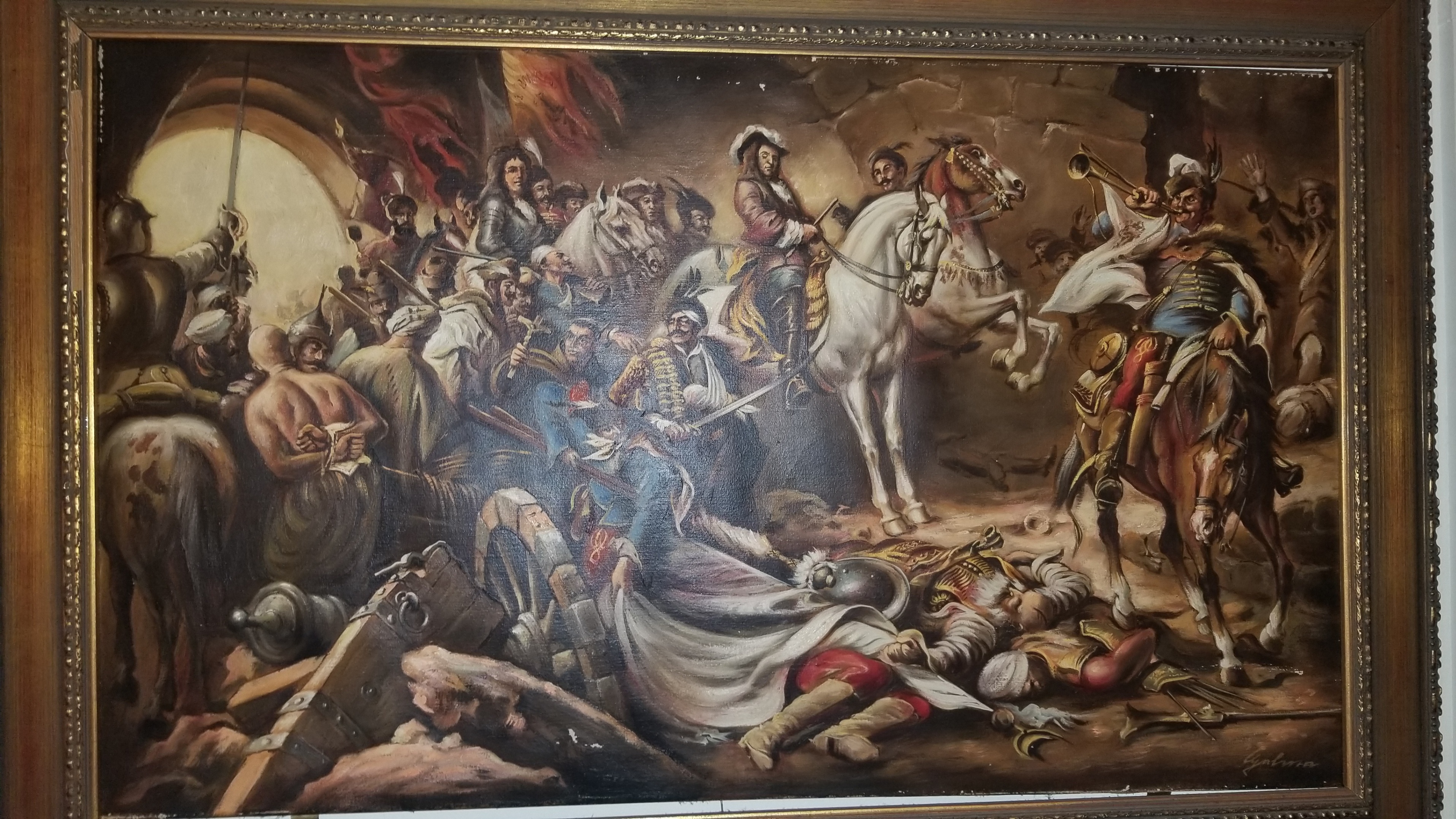 Framed Oil Paintings - 17th Century European Scenes - photo 3