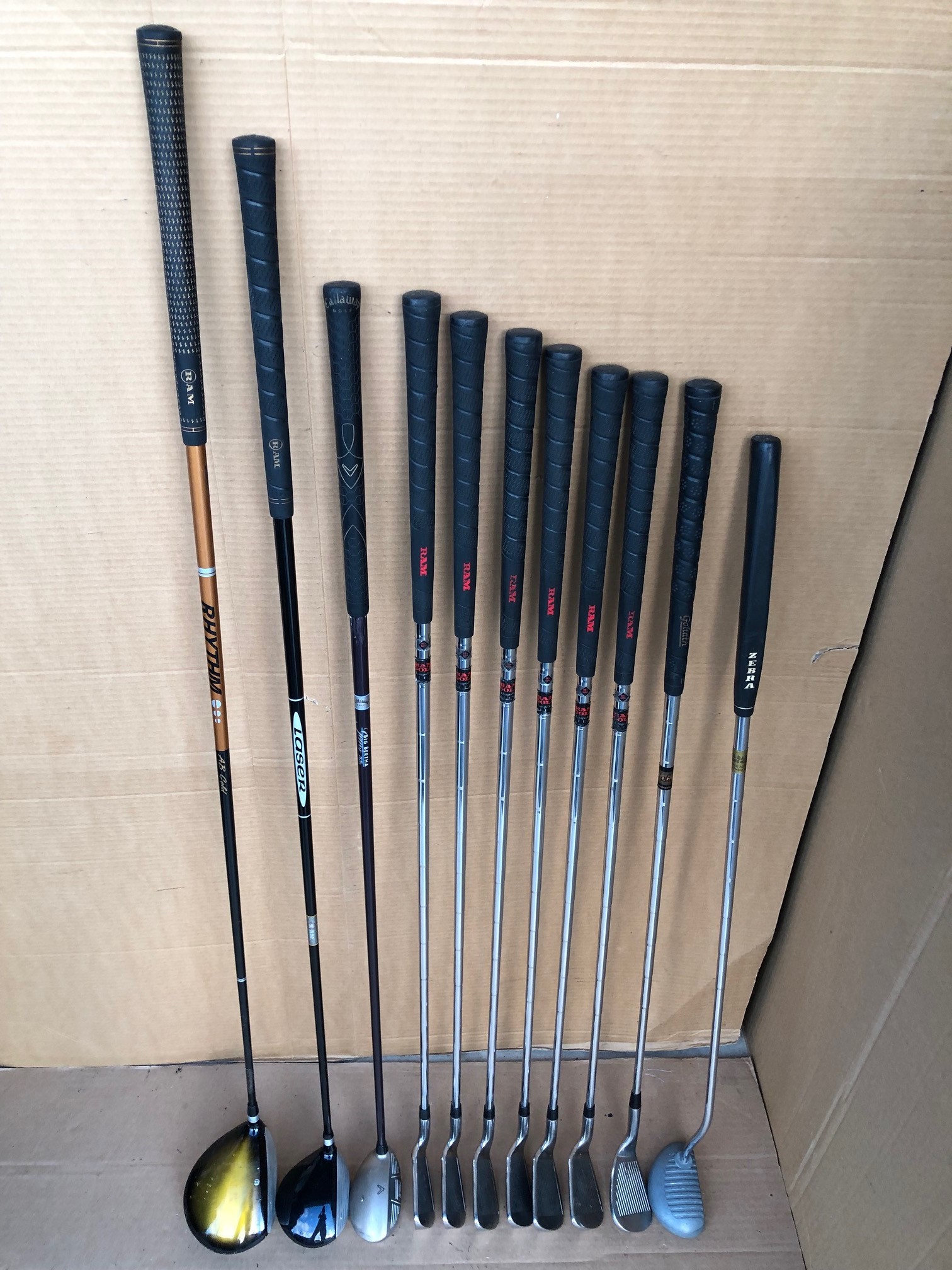 Full set of golf clubs & golf bag - right hand - photo 3
