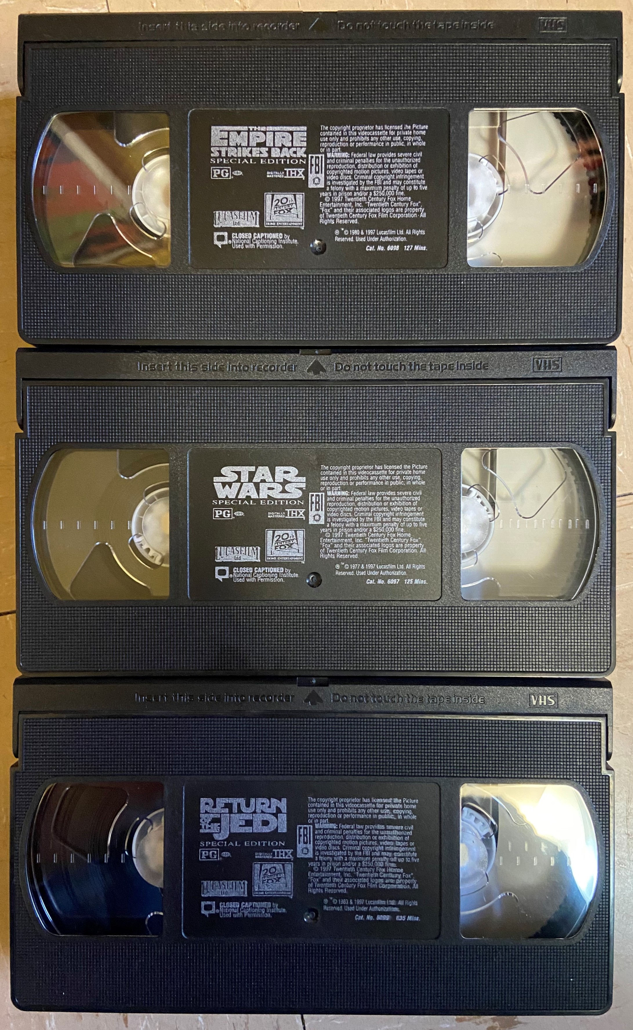 The Star Wars collection on VHS - photo 5