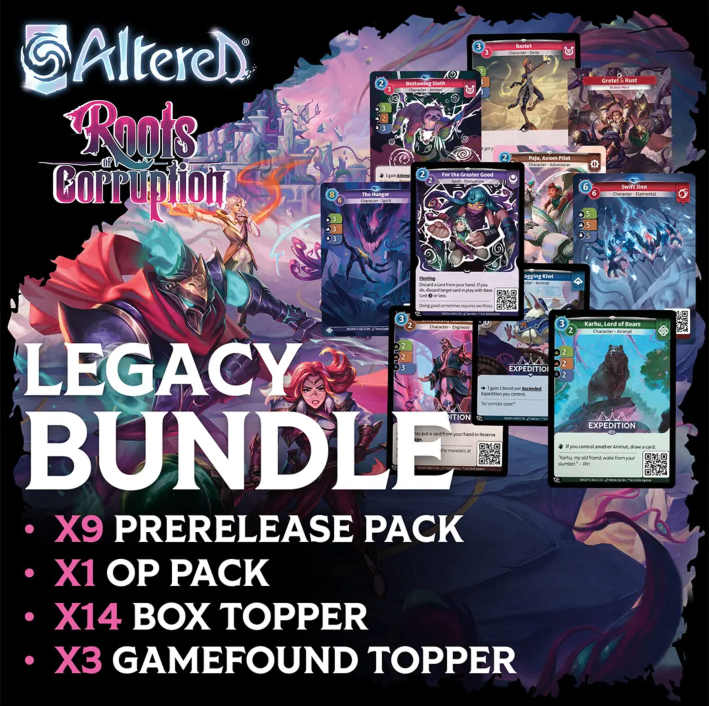 RARE Altered TCG Roots of Corruption Legacy Bundle