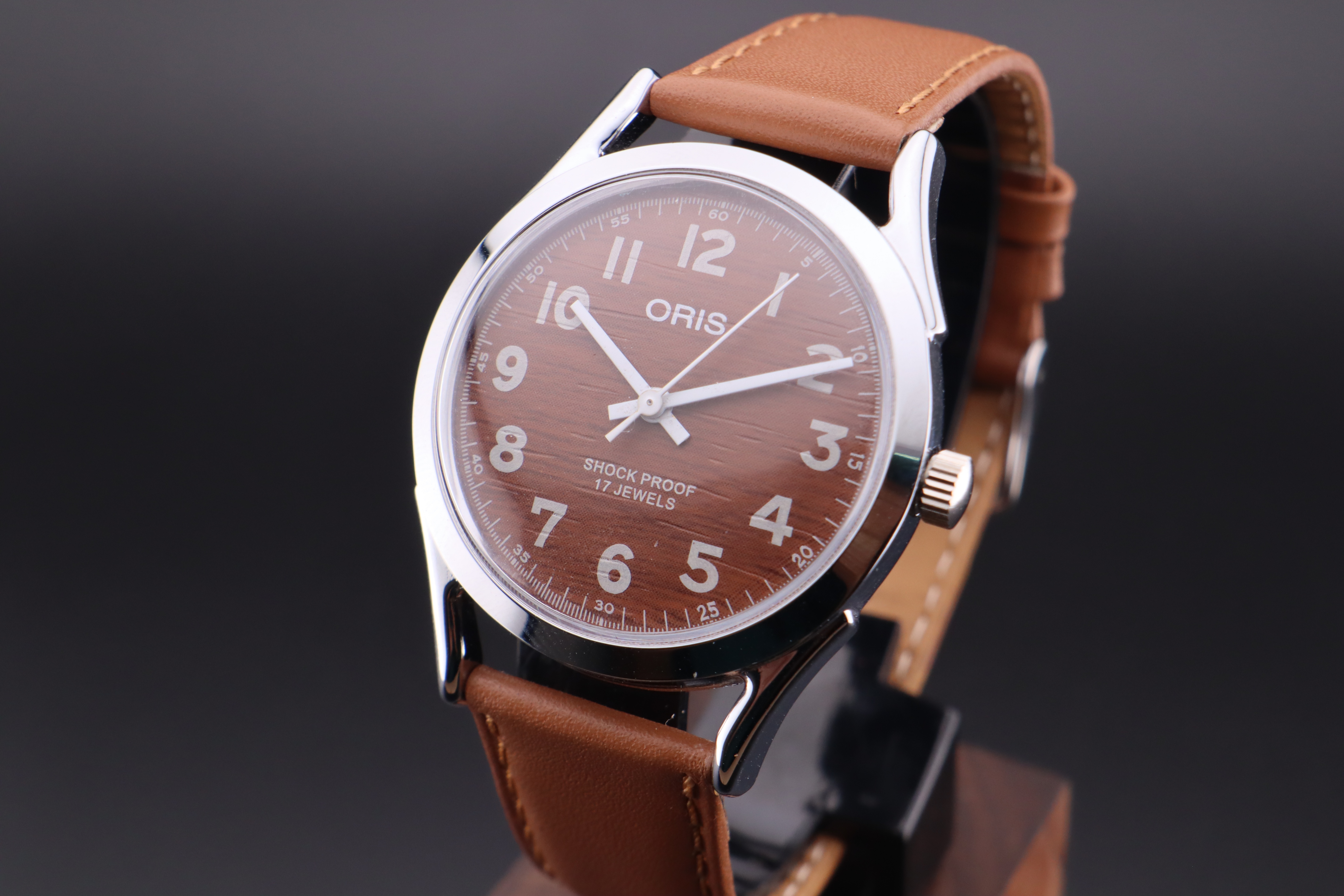 Vintage Oris Swiss ST-96 Hand Wind Mechanical Men's Watch - photo 3
