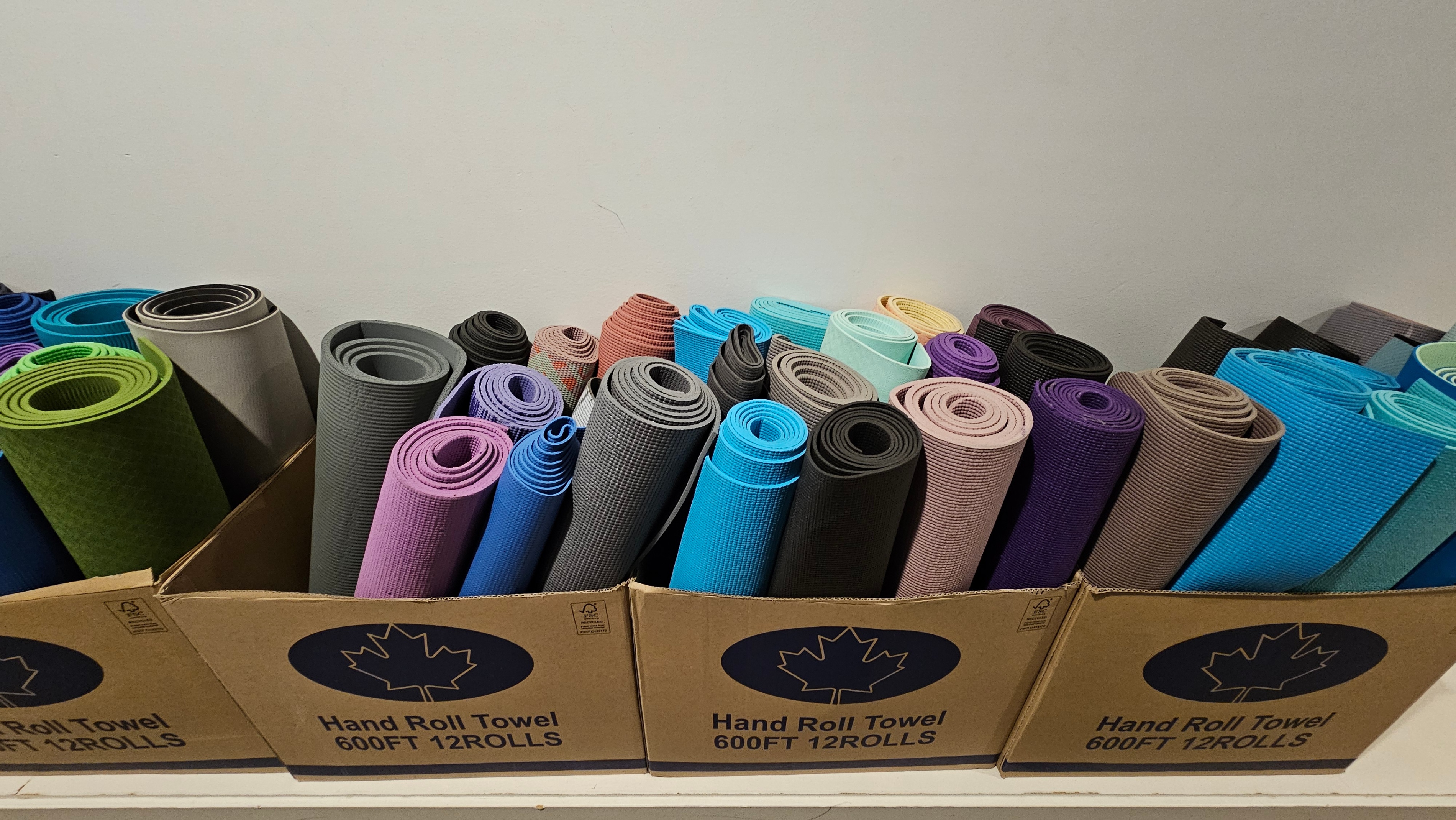 24 Used Yoga Mats Studio Lot $169 Takes All