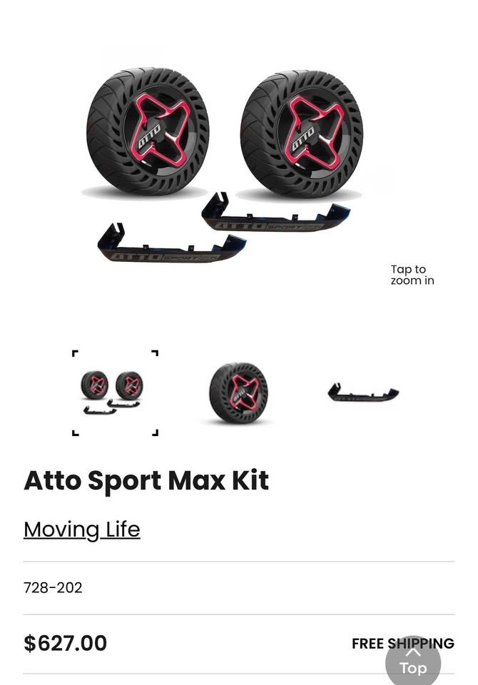 Tire Replacement for ATTO Sport - photo 2
