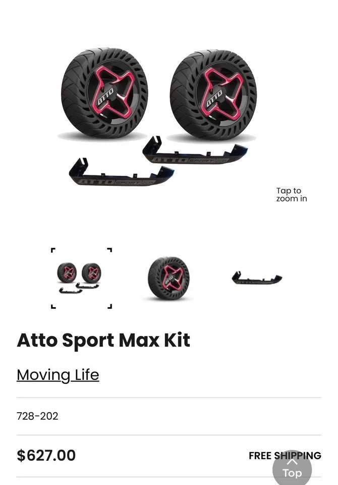 Tire Replacement for ATTO Sport - photo 2