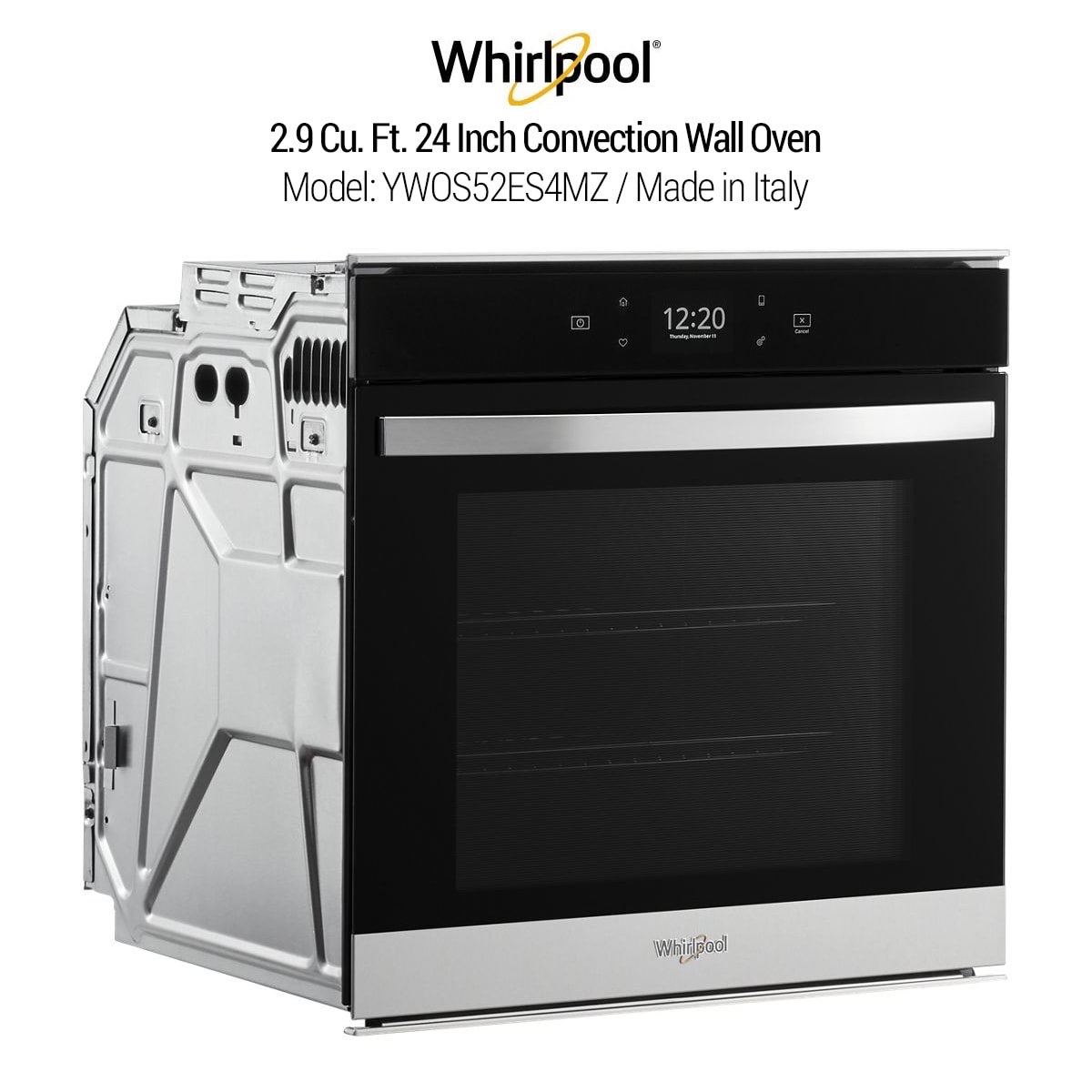 Whirlpool 24" Build-in Stainless Steel Electric Wall Oven - photo 2