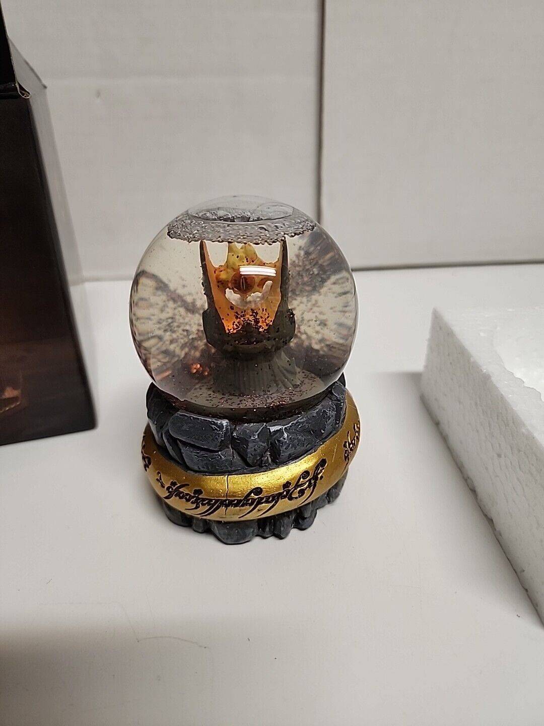 Lord Of The Rings Eye Of Sauron Snow Globe Nerd Block Exclusive - photo 3