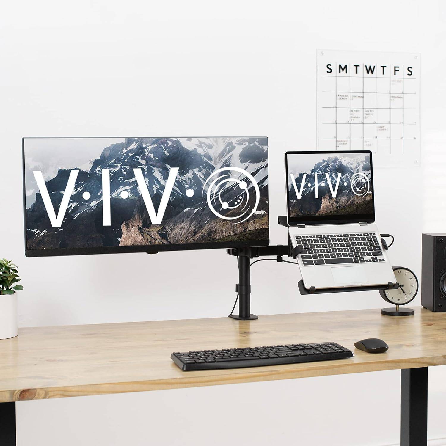 New VIVO Full Motion Pole Mount Laptop Holder Arm - photo 4