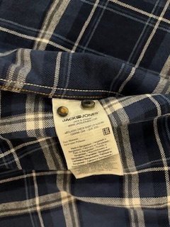 Jack & Jones, Men’s Flannel Shirt LongSleeve, Large - photo 3