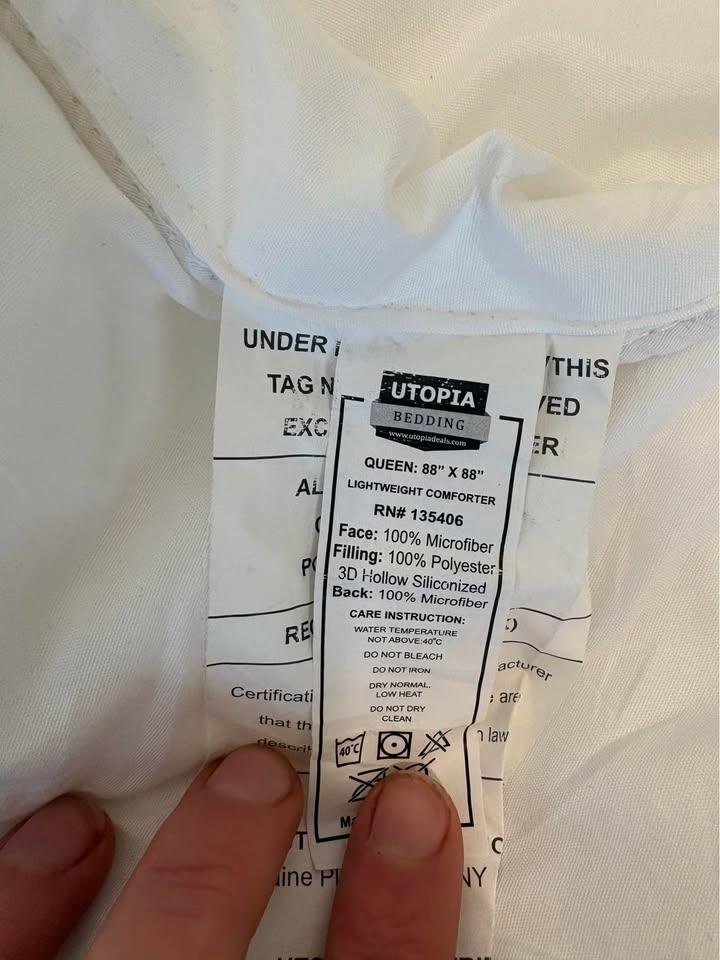 Utopia Bedding Queen Lightweight Comforter - photo 2