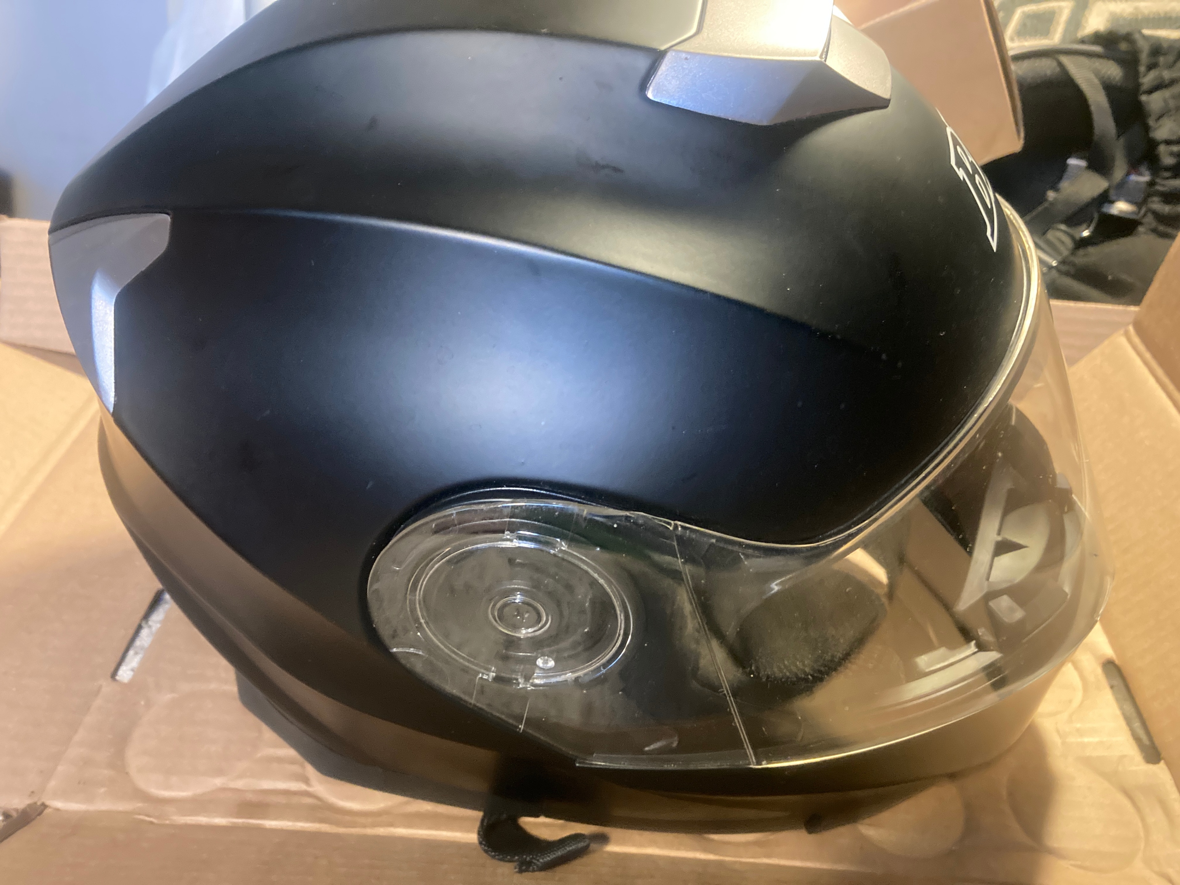 Full Face Modular BFR Motorcycle Ebike Helmet (Dual Visor) – NEW - photo 5