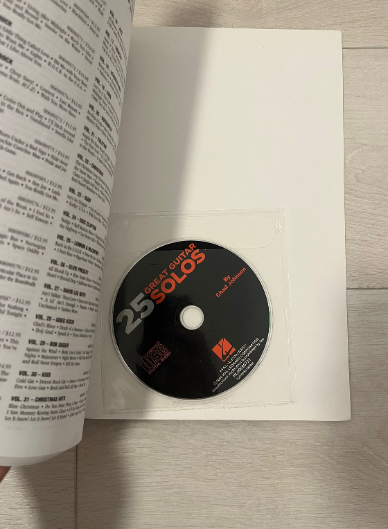 25 Great Guitar Solos Book with CD by Chad Johnson - photo 3