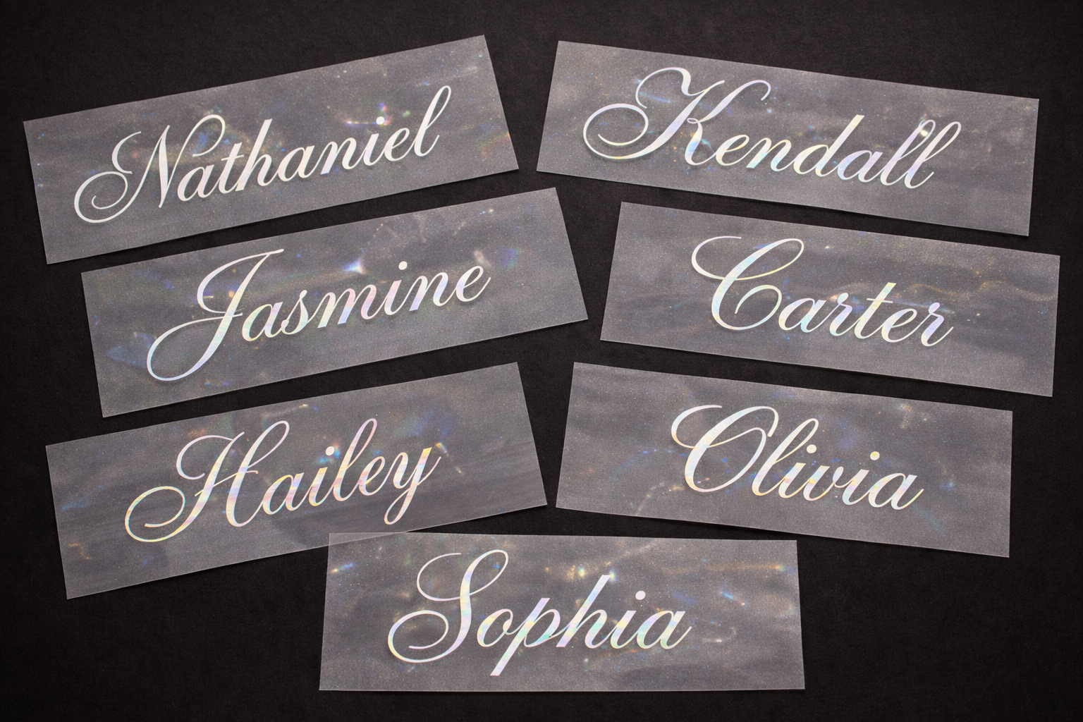 Custom Name Vinyl Decal| Transfer Stickers| Personalized Gifts - photo 4