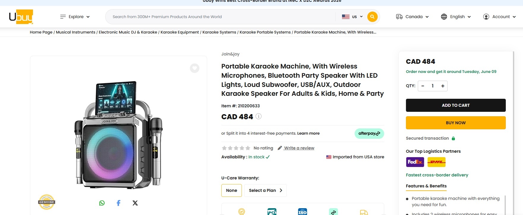 Portable Karaoke Machine - photo 5