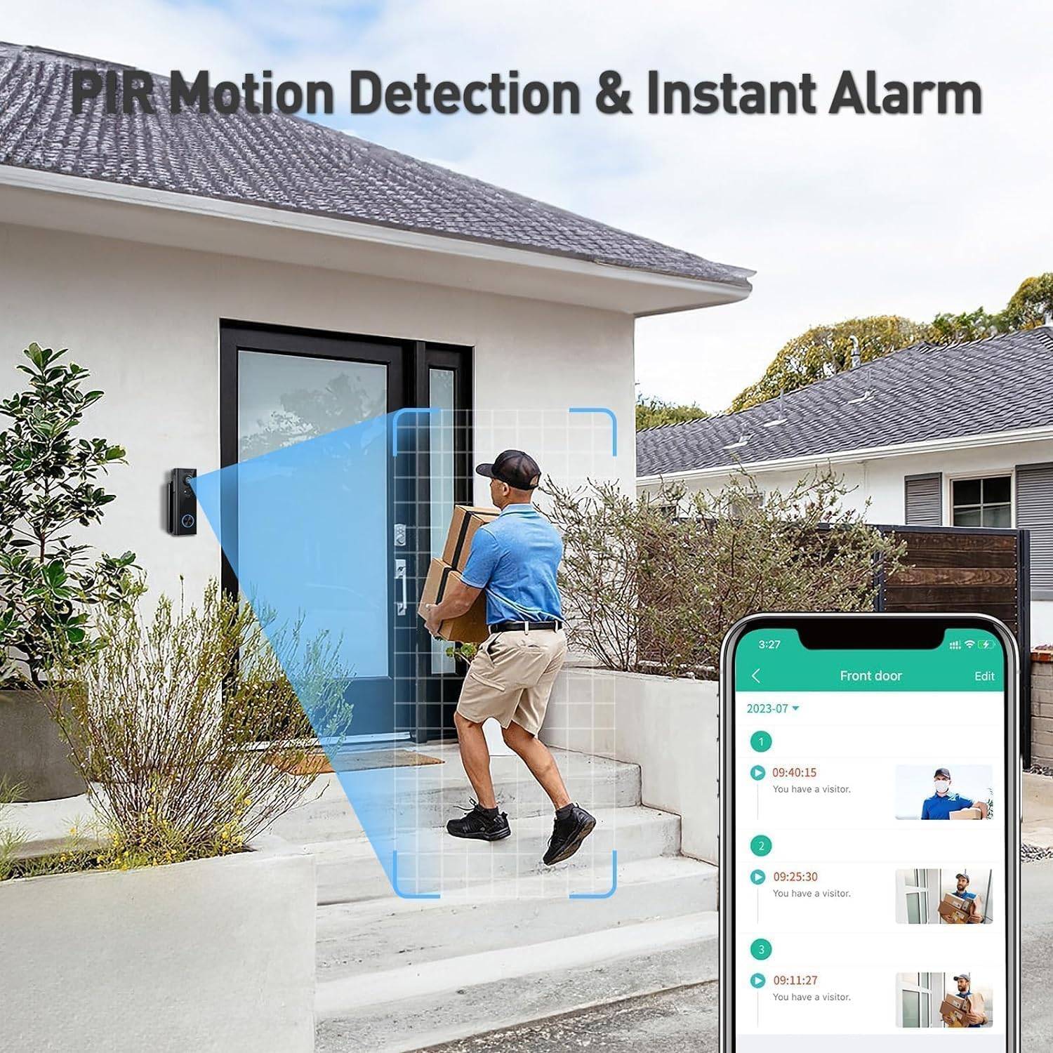 Wireless Video Doorbell Camera - photo 3
